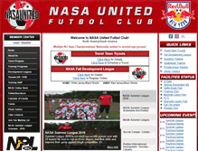 Tablet Screenshot of nasaunited.com